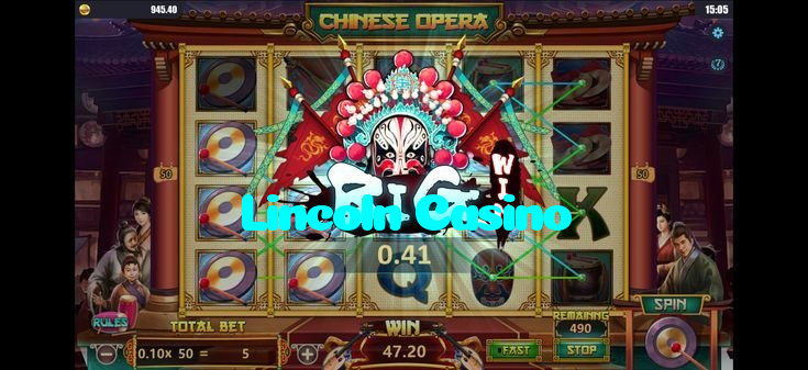 available types of Lincoln Casino bet including pre-match live express and system bets